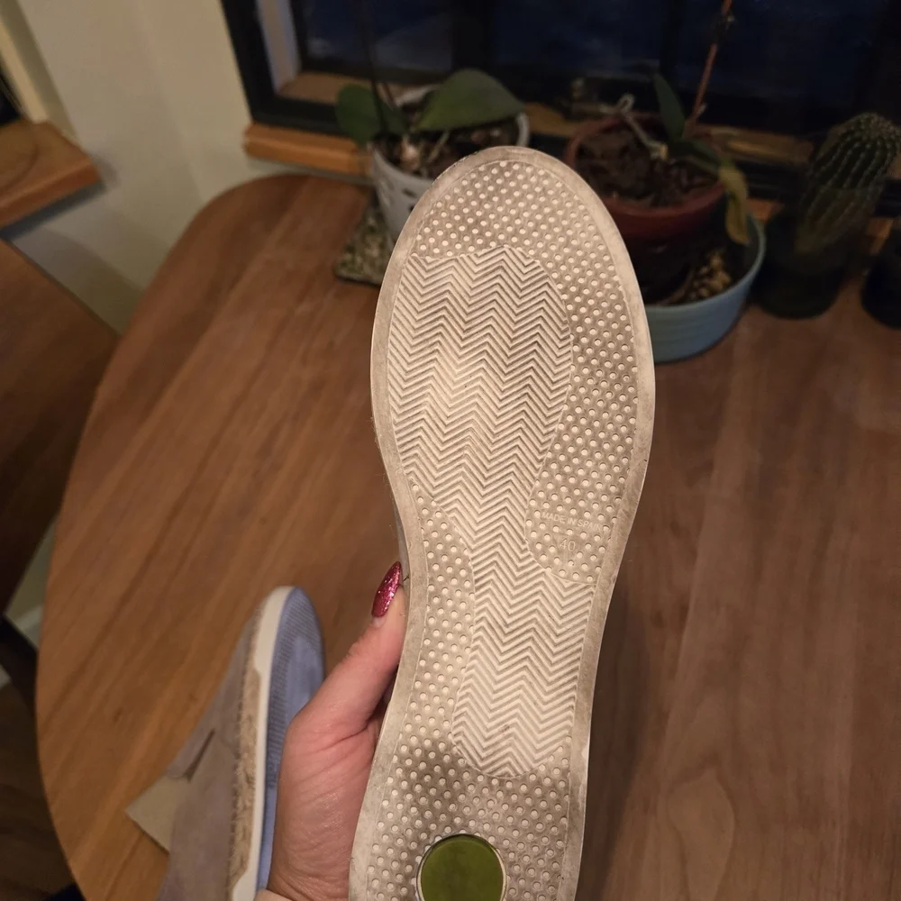 Andre Assous Women's Suede Espadrilles - Tan Size 40
